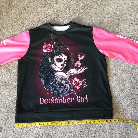 Zoo Top Bear December Girl Robin Pull Over Sweatshirt NWOT - Picture 7 of 11